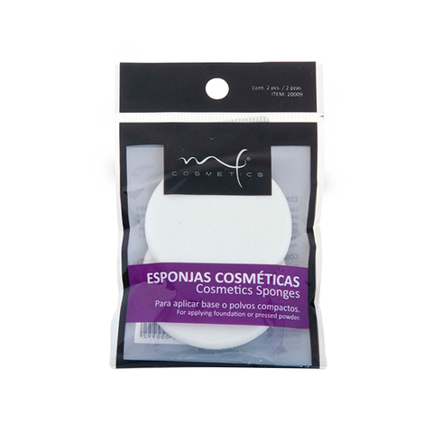Marifer Cosméticos - Esponjas Cosméticas Redondas Dúo 20009