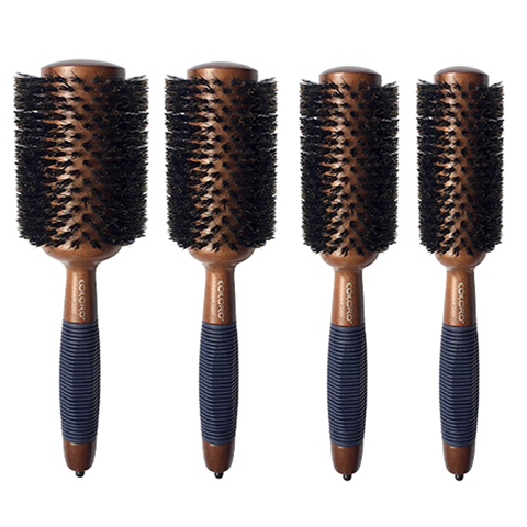 Juego de cepillos cerdas naturales: 4 piezas