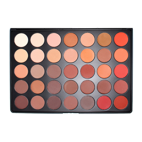 Morphe - 35 Color Matte Nature Glow Eyeshadow Palette 35OM
