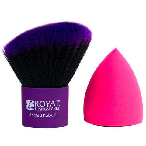 Royal & Langnickel - Moda Angle Kabuki With Sponge BMD-701