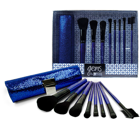 Royal & Langnickel - Sapphire Gems 8-piece Brush Kit BGEM-SP