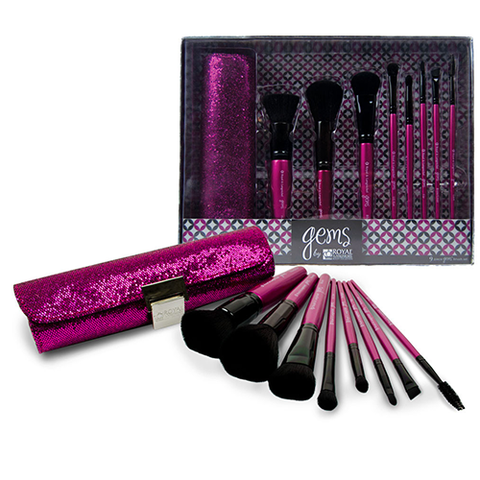 Royal & Langnickel - Siam Gems - 8-piece Brush Kit BGEM-SM