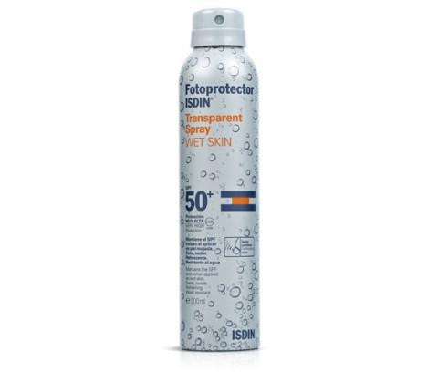 Isdin - Fotoprotector Transparent Spray WET SKIN SPF 50+