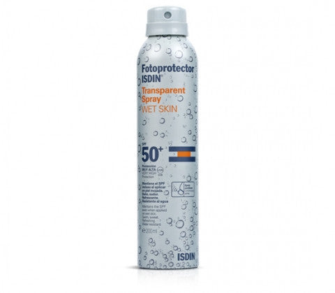 Isdin - Fotoprotector Transparent Spray WET SKIN SPF 50+